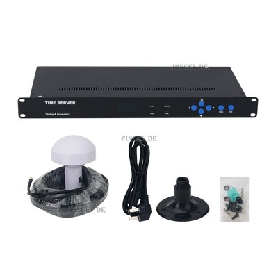 NTP Network Time Server 1U Rack Type 2 Network Ports + 20m   Antenna *wq