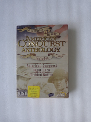 American Conquest: Divided Nation, Fight Back (PC, ) Anthology 3 Games