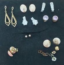 Gold Scrap Jewellery 9 Earrings