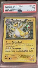 2 FULL SWIRLS 🌀 2013 Ampharos BW67 Black Star Promo Cosmos Holo PSA 7 NEW CERT on eBay