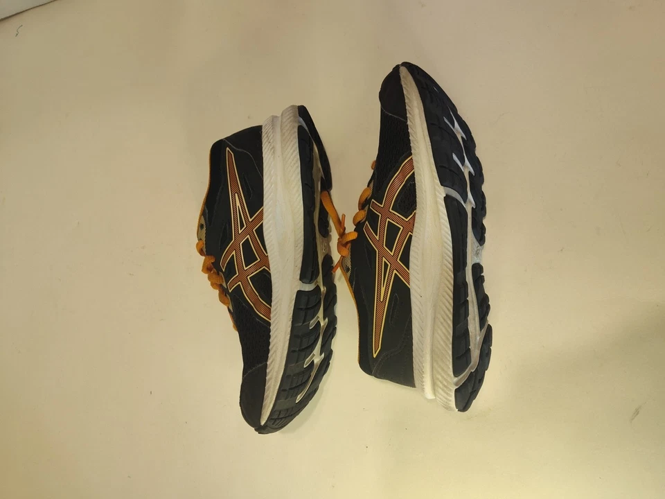 Zapatillas Asics Contend 8 GS Jóvenes Niños Talla 4 Negras/Naranja 1014A259-007 Foto 3 de 4