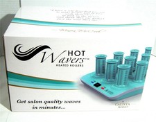 Hot Rollers/Wavers CALISTA Set Short Rollers Two Temp. Settings-NOS Travel Bag