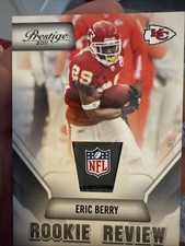 2011 Prestige Eric Berry Rookie Review NFL Shield Tag Patch RC