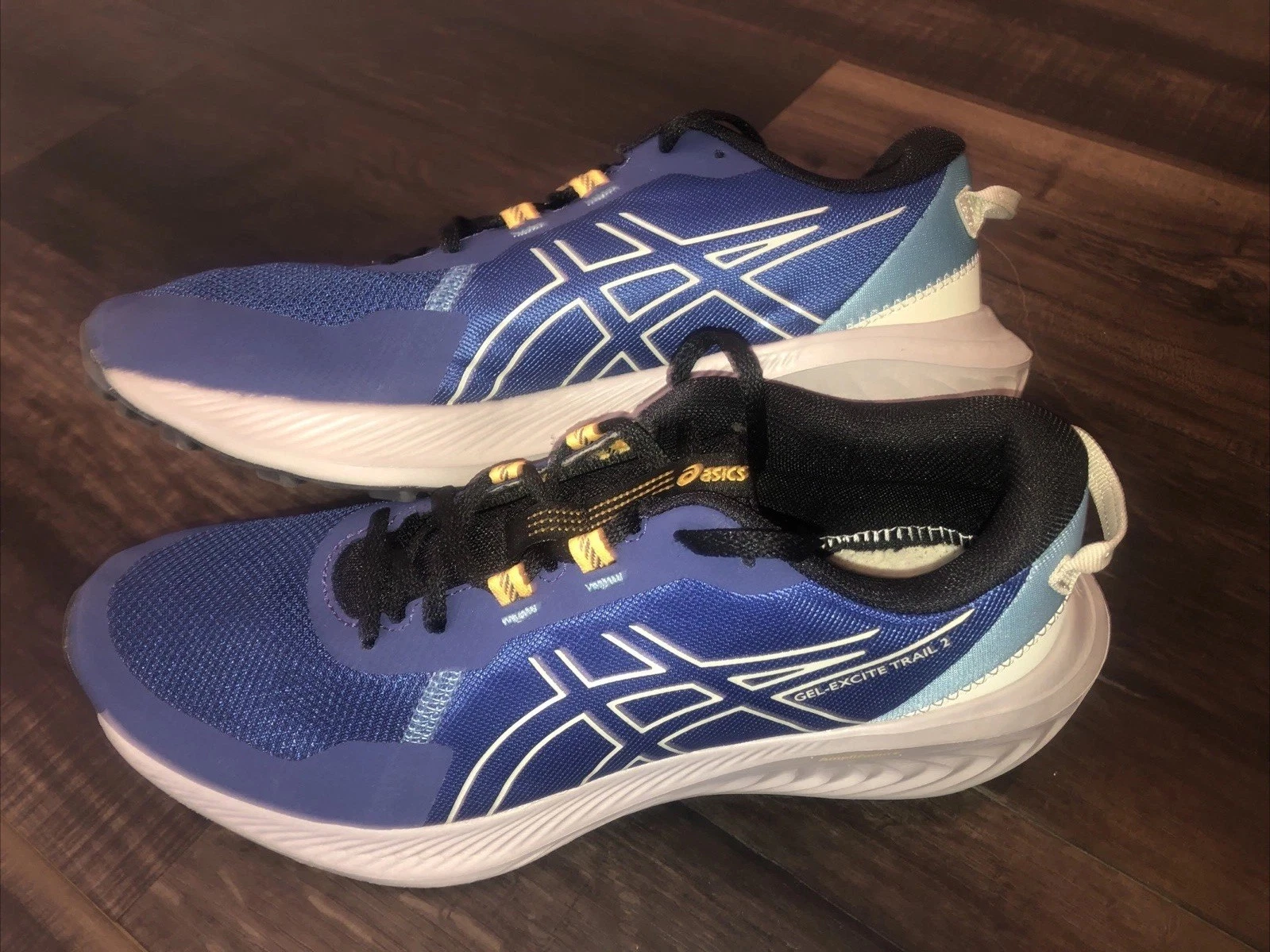 ASICS Gel-Excite Trail 2 Shoes Mens Size 9.5 Blue Sneakers Athletic