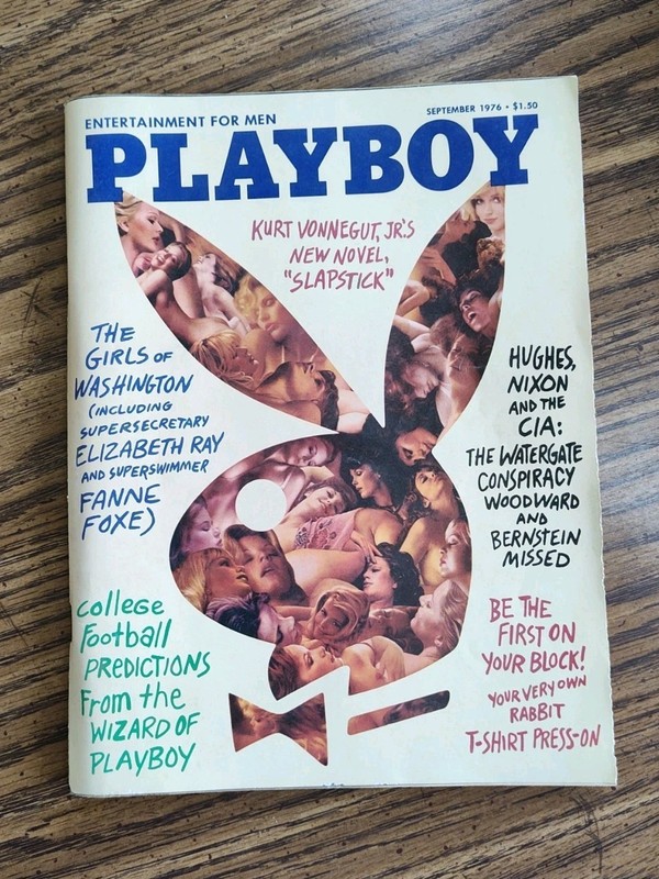 Playboy Magazine September 1976. Whitney Kaine Playmate  - Complete W/Inserts 