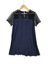 Ann Taylor Loft Dress Womens Size S Crochet Flowy Classic Business Career Work