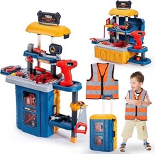 Toddler Workbench Toy 3 Mode Electric Drill Ages 3 5 6 8