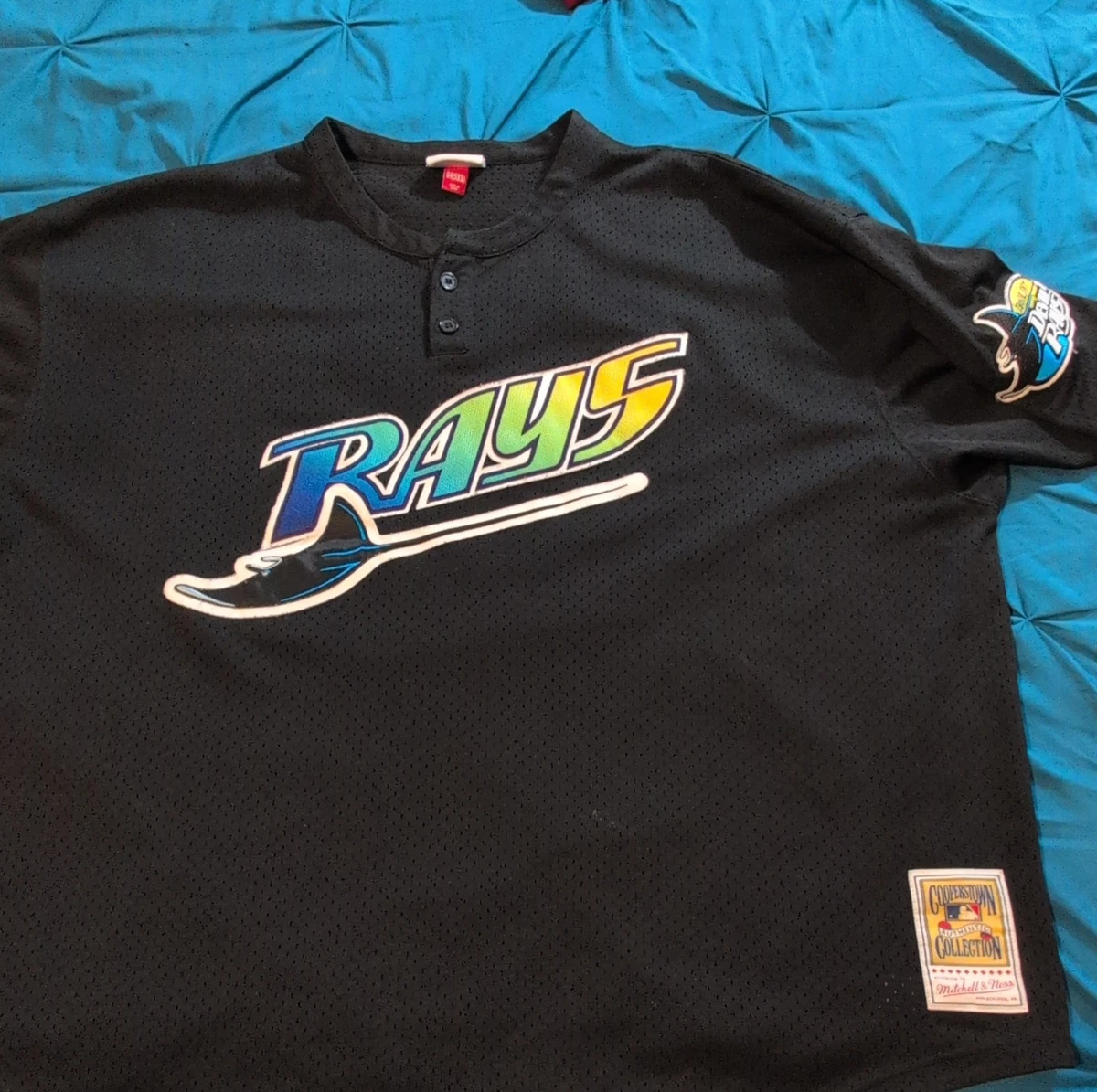 応援グッズ Tampa Bay Devil Rays Jersey Aubrey Huff 12月スーパーSALE 15%OFF】 MLB Rays Devil Bay Tampa Huff Aubrey