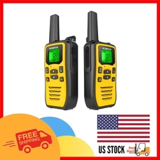 High Visibility Walkie Talkies with NOAA Weather Alert - Outdoor Essential