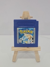 Pokemon Blue Gameboy Authentic Game Nintendo 1998 Tested Battery Saves 