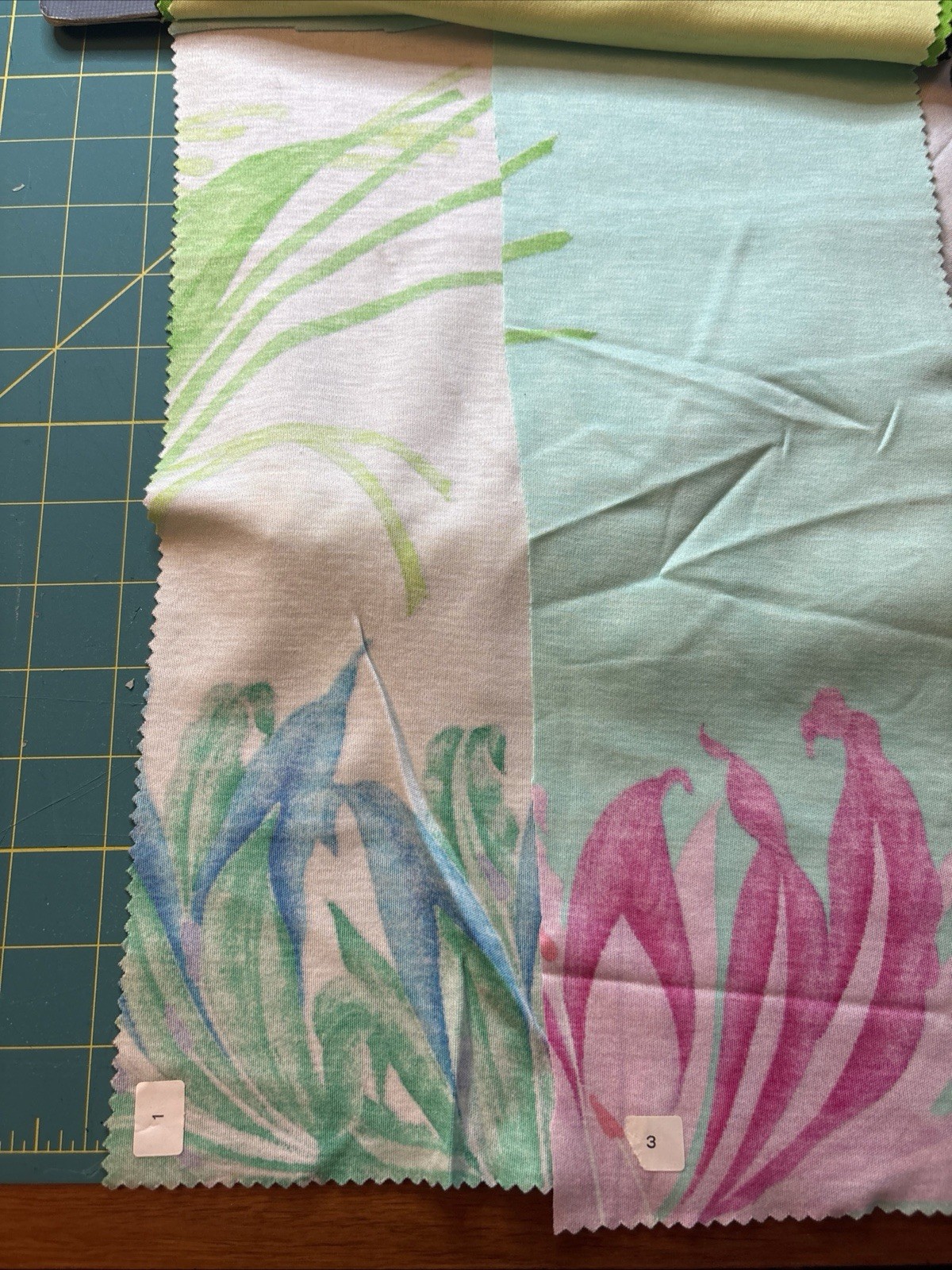 VTG Leonard Paris Partial Sample Books “Jasmina” Silk Jersey Prints 1970s French