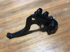 Two-finger brake lever black left DIA-COMPE processed pist bike NJS fixed gear