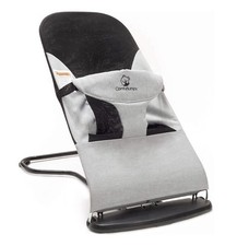 ComfyBumpy Ergonomic Baby Bouncer Seat with Travel Carry Case - Grey NEW OpenBox