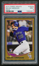 Nolan Arenado 2013 Topps Update Gold Rookie RC /2013 PSA 9 MINT #US259