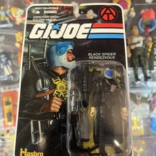 BLACK SPIDER RENDEZVOUS GI Joe Club Exclusive FSS Final 12 MOC 2018