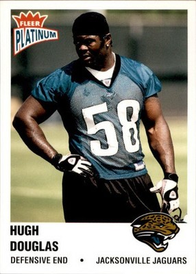 2003 Fleer Platinum   Hugh Douglas #55