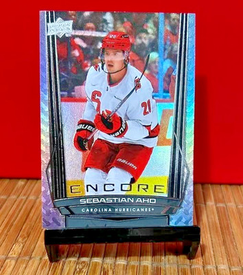 2025-26 Upper Deck #E-54 Sebastian Aho Encore
