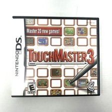 Touchmaster 3 Nintendo DS Complete In Box With Manual Warner Bros