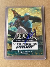 Signed 2025 Leaf Signature Series Superfractor Aquatic Jurrangelo Cijntje 1/1