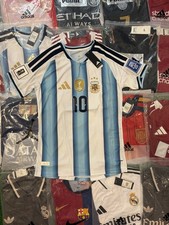 2026 Lionel Messi #10 Argentina World Cup Match Version Jersey Size Large NWT L