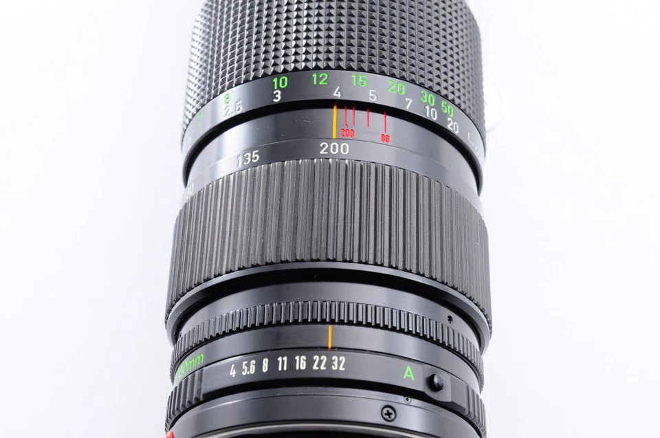 Lente Canon Nuevo FD 80-200mm f/4 Excelente + 5 Lente de Japón Y3032 - Imagen 3 de 4