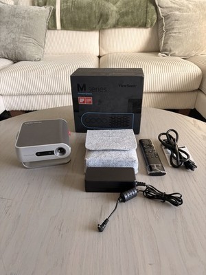 ViewSonic M1+ Portable LED Projector w Harman Kardon BT Speakers (FOR PARTS)