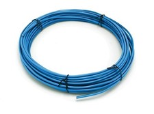 THHN / Building Wire - Blue Jacket - 14 Gauge Solid Copper UL UV - 100 Ft