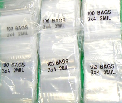 Reloc ZIPPIT™ Clear Non-Biohazard Reclosable Zipper Bags 10 X 8 In. (25.4 X 20.3cm - Foto 3
