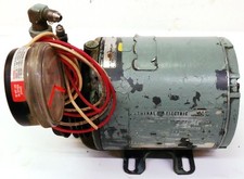 GAST VACUUM PUMP 0211-V36A-G8CX, 1/6 HP, 1725 RPM, 110 VOLTS, 1 PHASE