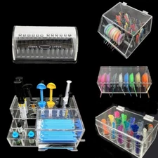 Dental Orthodontic Power Chain Ligature Tie Organizer Storage Box Holder Case