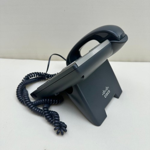 Cisco SPA509G 12 Line w/ Display IP Phone PoE & PC Port -USED- No Power Cord - Picture 5 of 7