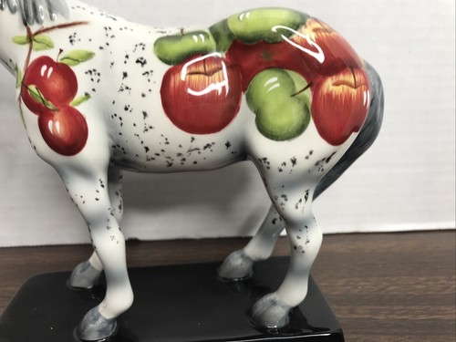 2004 The Trail of Painted Ponies #1596 Appleoosa Porzellan Apfelgrau - ohne Box - Bild 5 von 6