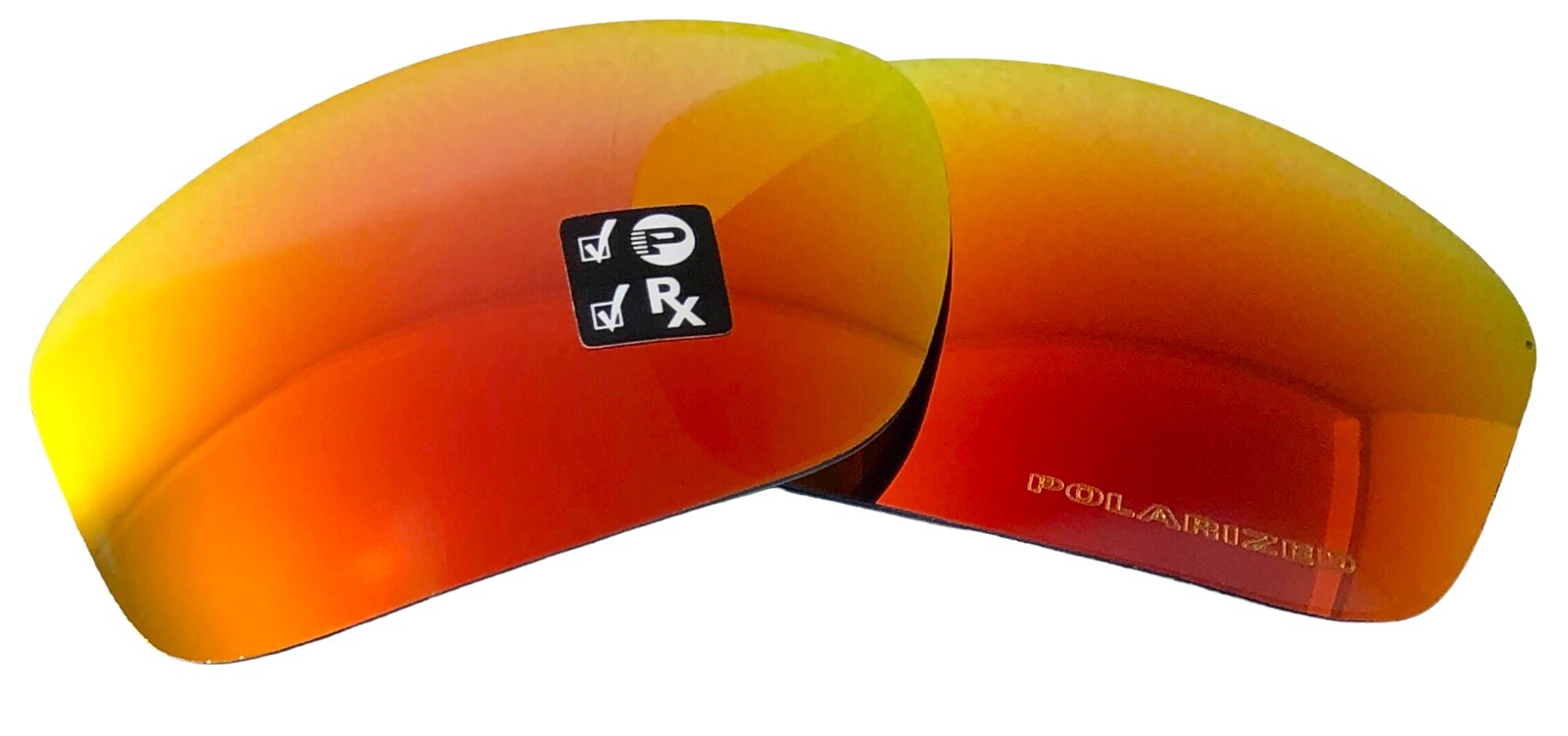 Oakley Valve OO9236 Polarized Fire Iridium Replacement Lenses 60mm Genuine