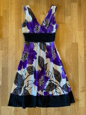 Jones New York Dress Womens 4 Fit & Flare Floral Classic Dressy