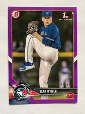 2018 Bowman Draft Purple SEAN WYMER 1st Bowman Toronto BLUE JAYS #BD-157   /250