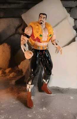 Vtg. 1994 Toybiz Kraven The Hunter Animated Spider-Man Series 10'' Figure