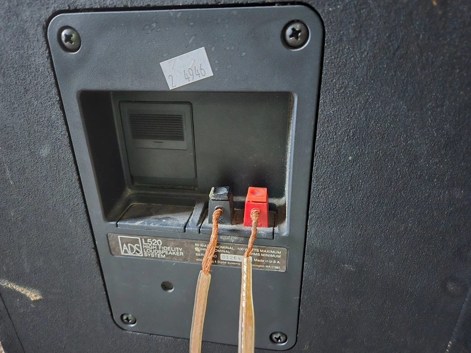 Altavoces de estantería vintage A/D/S L520 (4) Foto 4 de 4