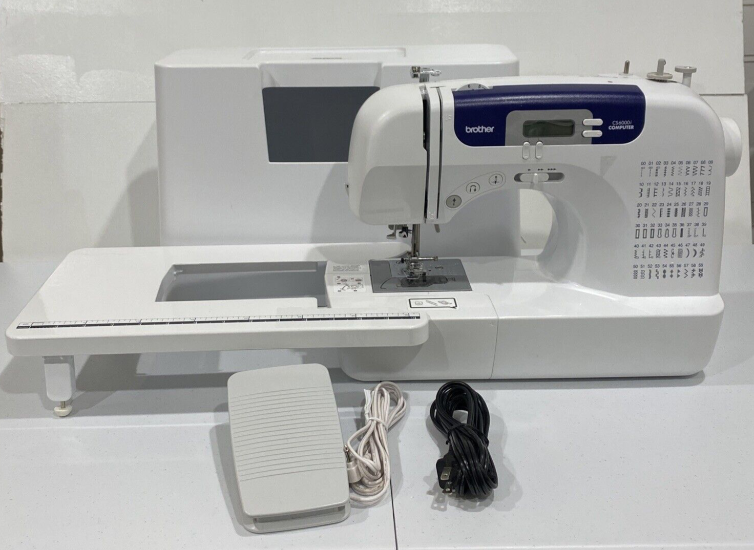 Brother CS6000I Quilting Sewing Machine w Case Top Instruction Book eBay