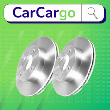 Premium Vented Front Brake Discs Pair Proton Compact 1.5 1996-2006 236 mm