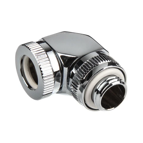 PHANTEKS Rotary Hard Tube Fitting 12mm 90 Grad G1/4 - chrome, dr