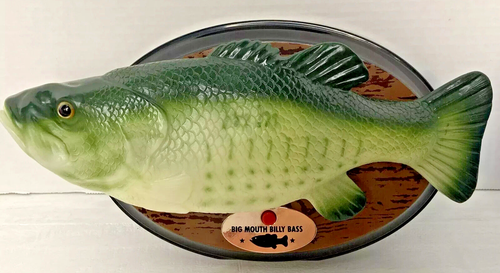 Big Mouth Billy Bass Gemmy Singing Fish Amazon Echo Alexa Bluetooth 445076