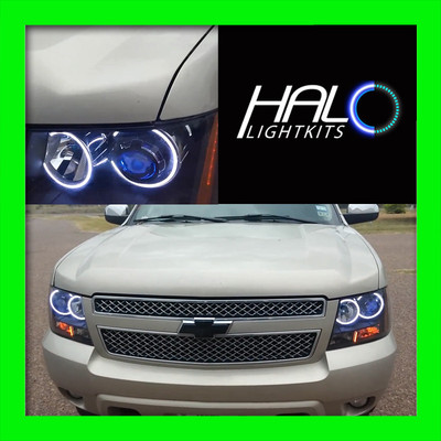 2007-2014 CHEVY TAHOE Weiß Plasma Scheinwerfer Halo Ring Kit Von Oracle Lighting