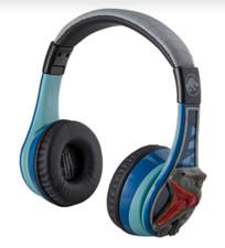 eKids - Jurassic World Bluetooth Headphones - Blue JW-B52.FXv22M -USED