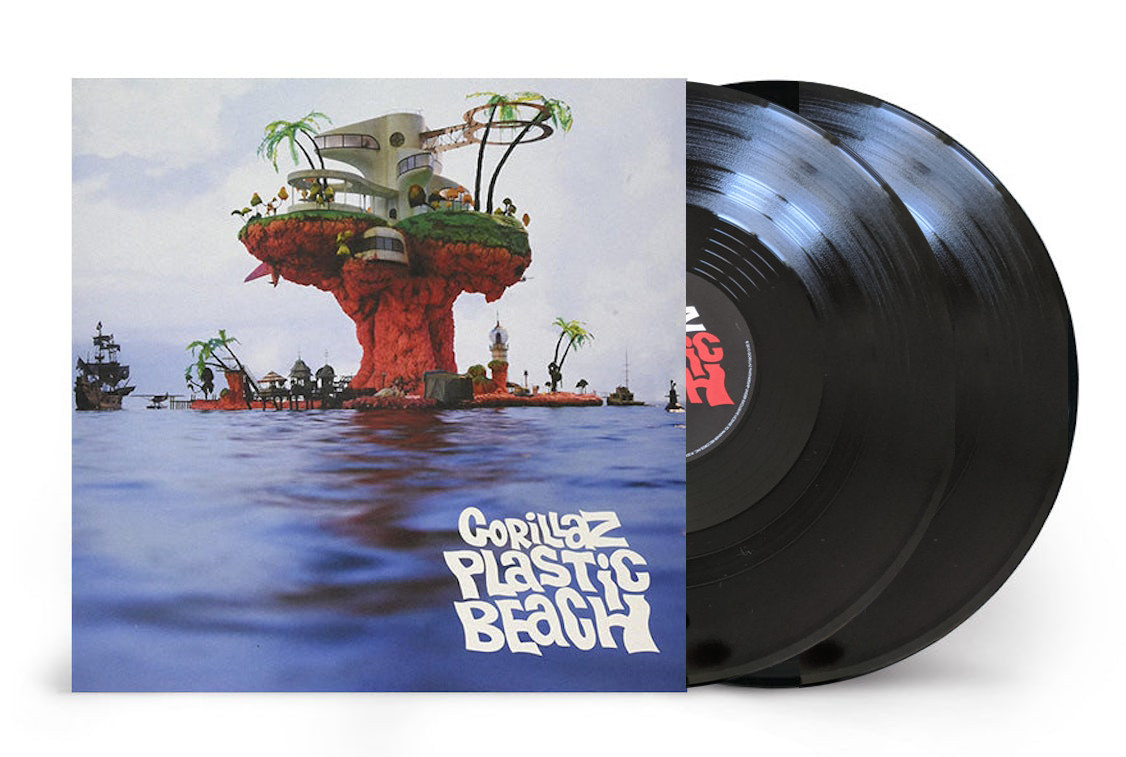 Gorillaz : Plastic Beach (2019 Reissue Black Vinyl 2LP, Gatefold) NEW/SEALED