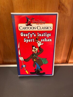 VHS DISNEY GOOFY´S LUSTIGE SPORTSCHAU HOME