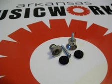 NEW - Buttons For Dunlop Traditional Strap Lock System - NICKEL, SLS2511N