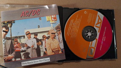 CD AC/DC - DIRTY DEEDS DONE DIRT CHEAP / remastered ATCO