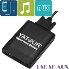 USB SD AUX MP3 Music Digital CD Changer For Small 6+6 Plug Toyota Scion Lexus