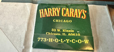Harry Caray's Restaurant Matchbox Matches Full unstruck