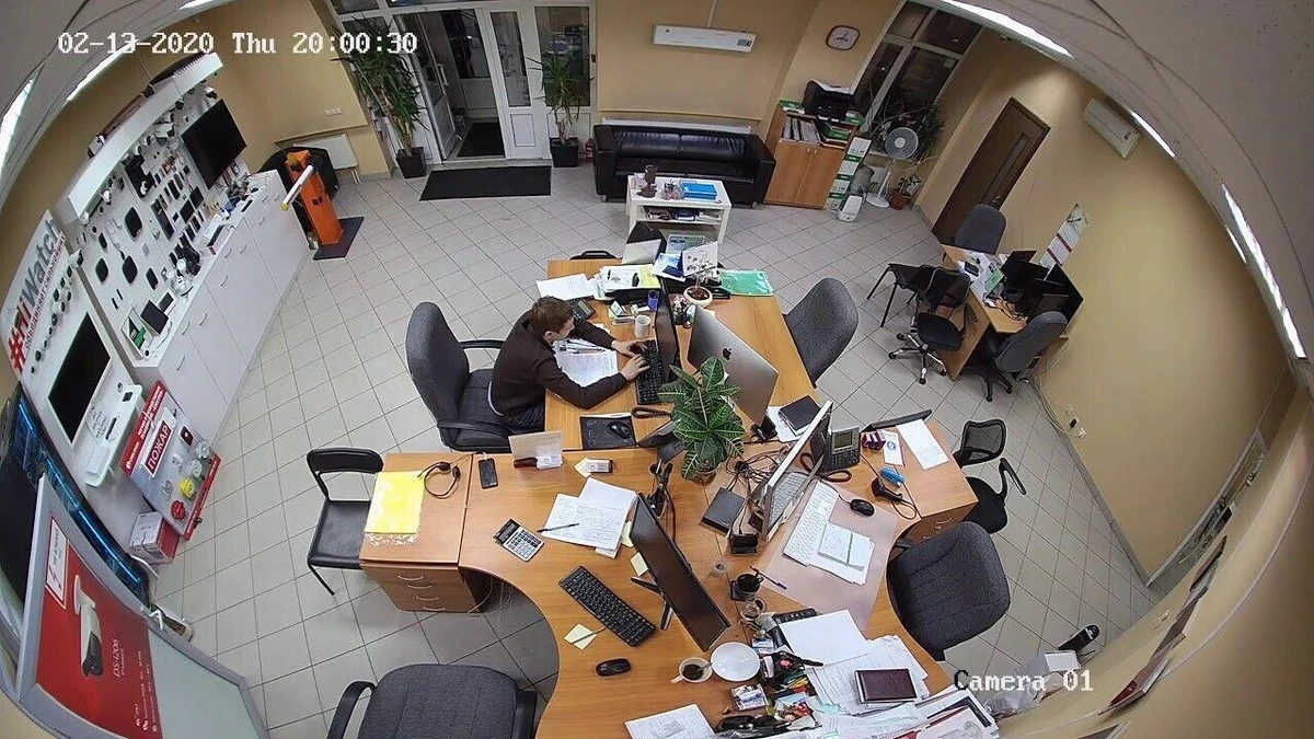 Hikvision fisheye camera best sale view